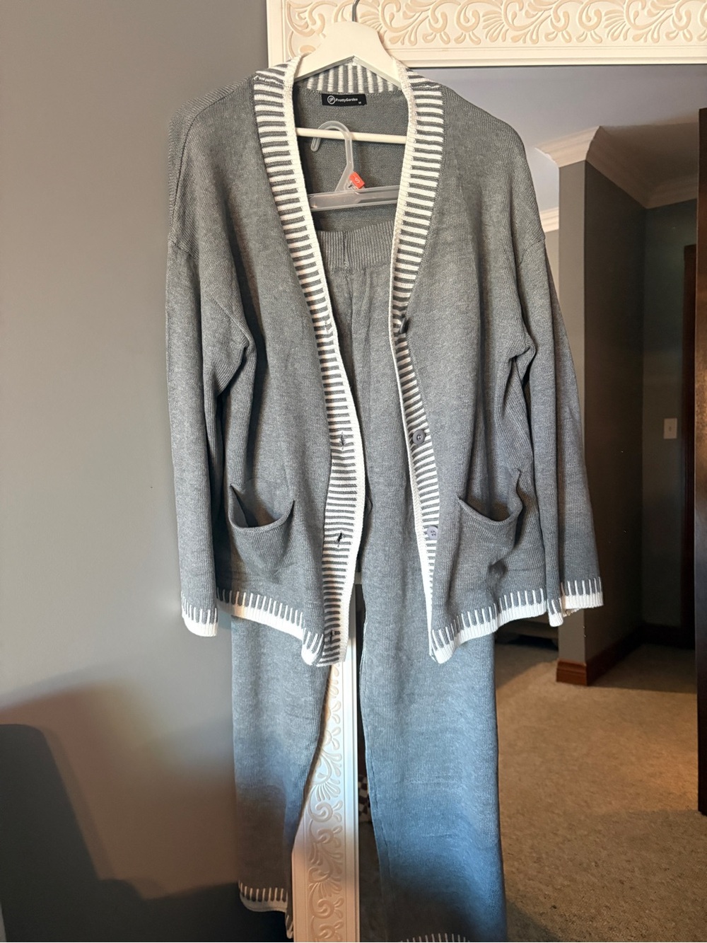 Grey Women's lounge matching set